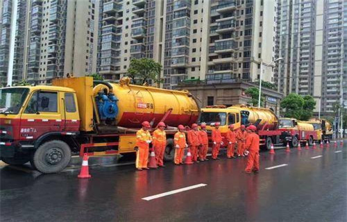 瑞昌市政管道清淤